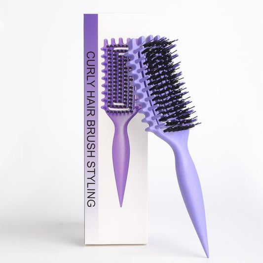 5-in-1 Detangling Curl Brush – Smooth Hair, Less Pulling