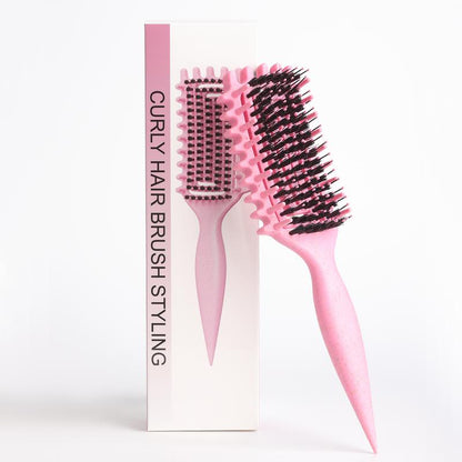 5-in-1 Detangling Curl Brush – Smooth Hair, Less Pulling